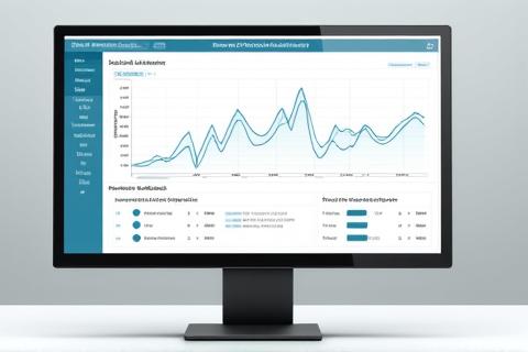 生態系データの長期的な変化を示すグラフが入ったデジタルダッシュボードのスクリーンショット