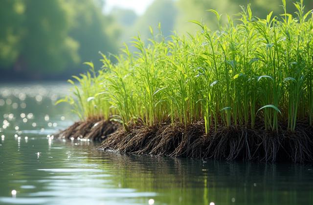 在来植物の根系を利用した植生護岸